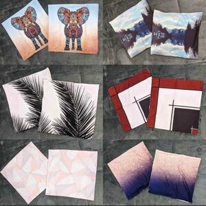 18 inch throw pillow covers Set 12